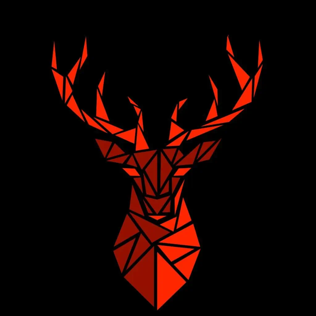 GamerStuebleFinal icon rot mit schwarzem Hintergrund