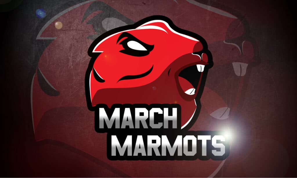 march marmots banner